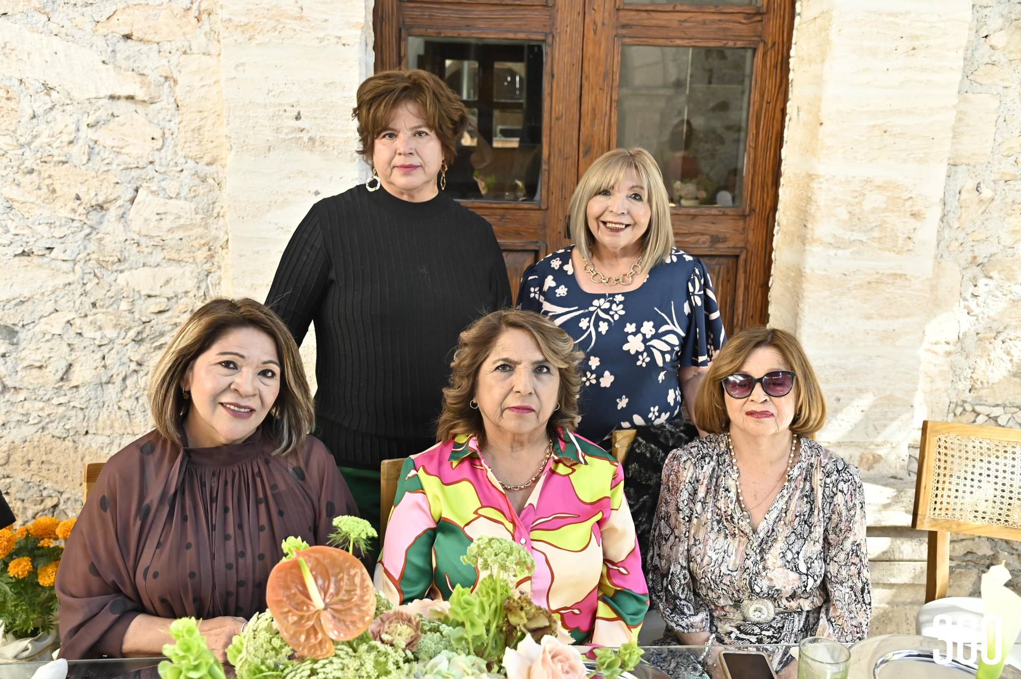 $!María del Carmen Guerrero, Alicia Montes, Ana Sánchez, Celia Montes y María Ninfa.