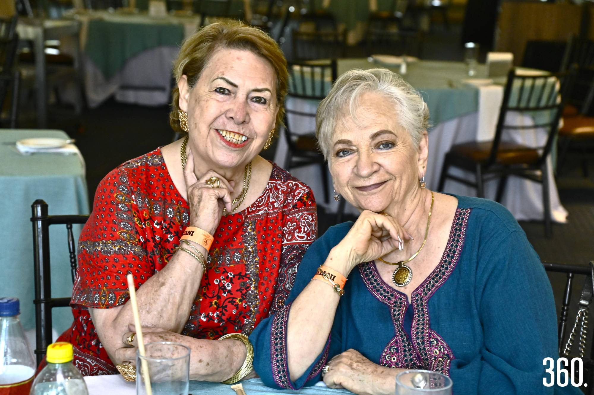 $!Conchita de Valle y María del Rosario Domínguez.