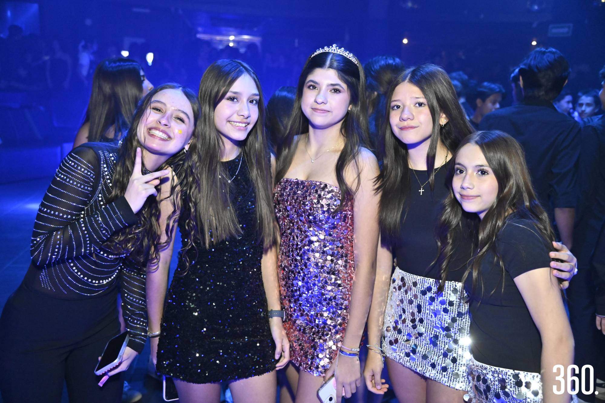 $!Isabela Ruiz, Fer Vergara, Anafer Pequeño, Ximena Sis y Gigi Lira.