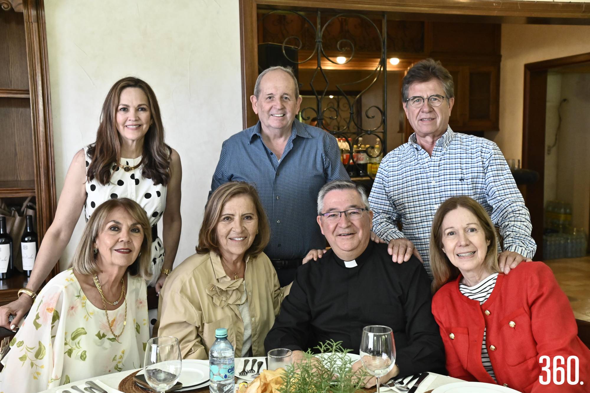$!Lulú Rodríguez, Luis Gerardo de la Garza, Rodolfo Gutiérrez, Malena Elizondo, Aída Elena López, Mario López y Conse Rodríguez.
