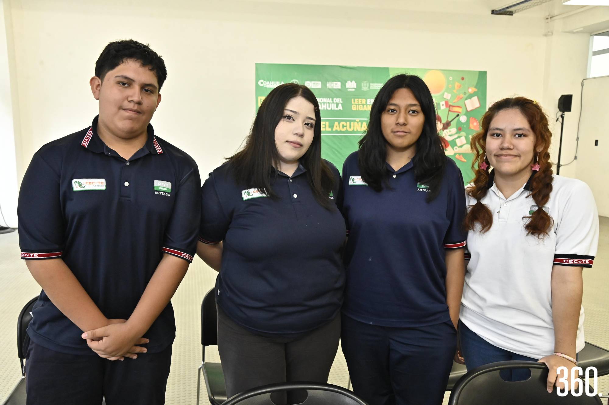 $!Jesús Eduardo Flores, Miriam Gómez, Arleth Michel Velázquez y Valeria Martínez.