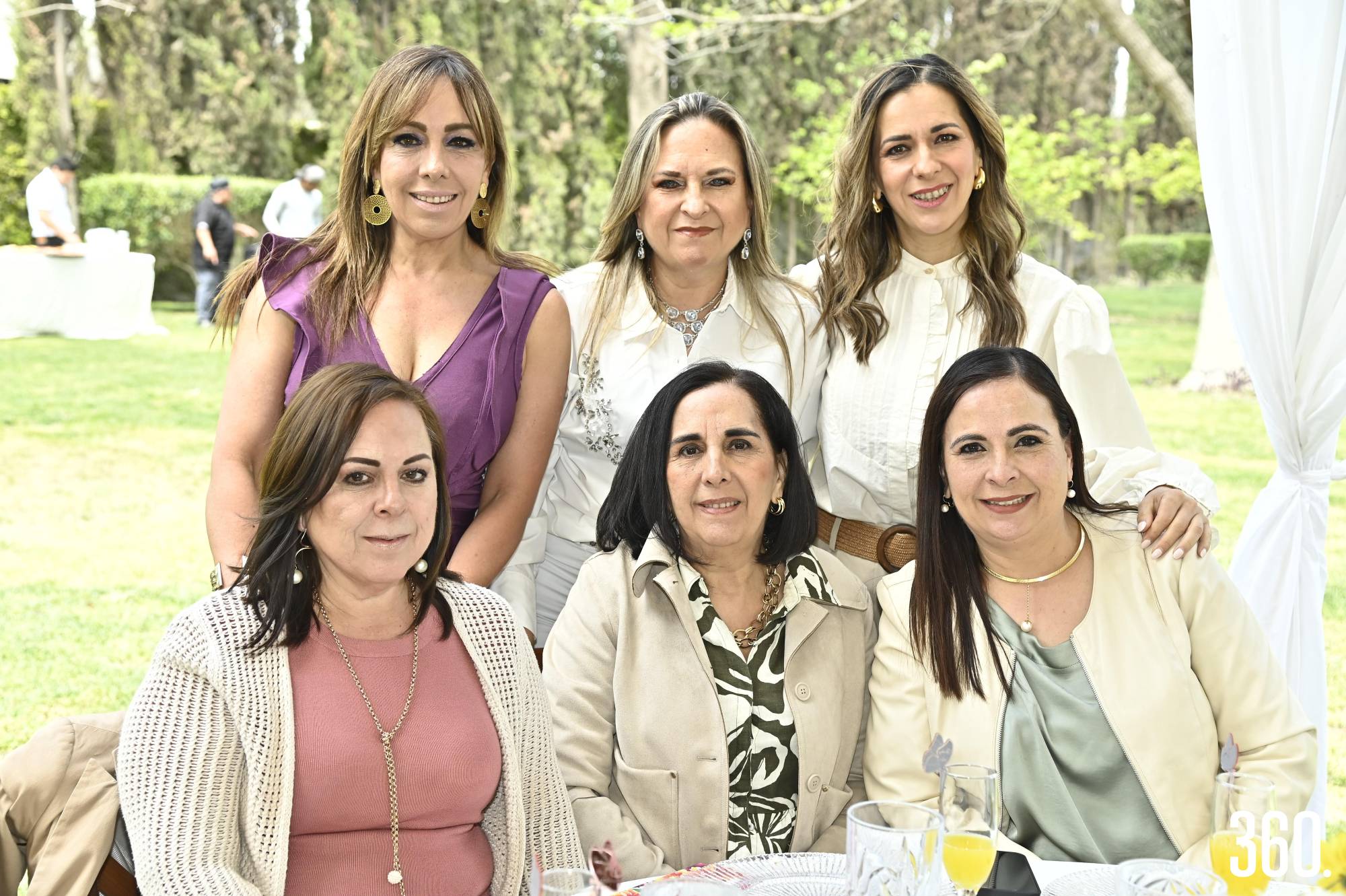 $!Alejandra, Yolanda, Martha, Paula, Jaqueline y Faviola Aguirre.