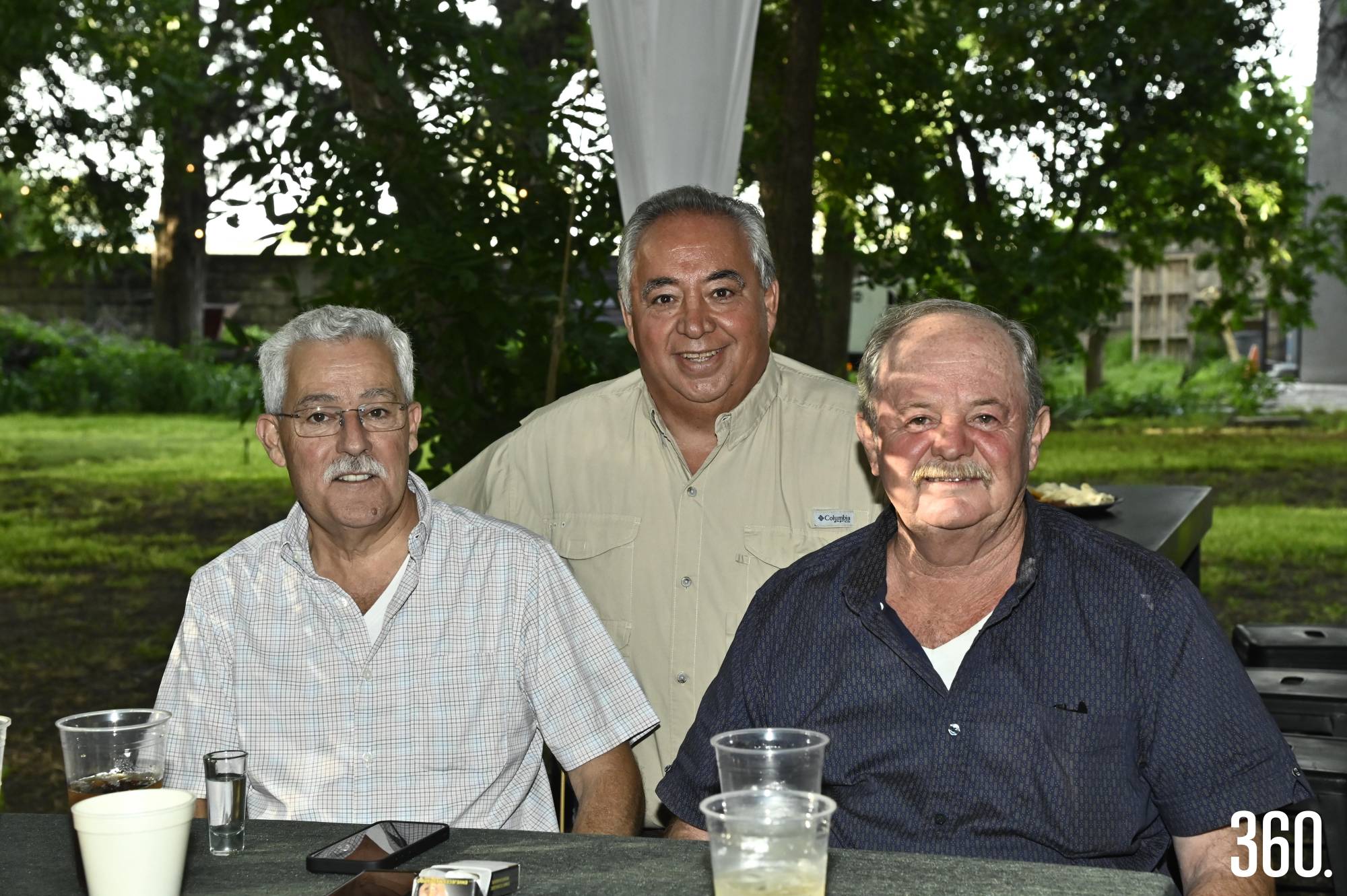 $!Julián Dávila, Gerardo Arsuaga y Luis Sepúlveda.