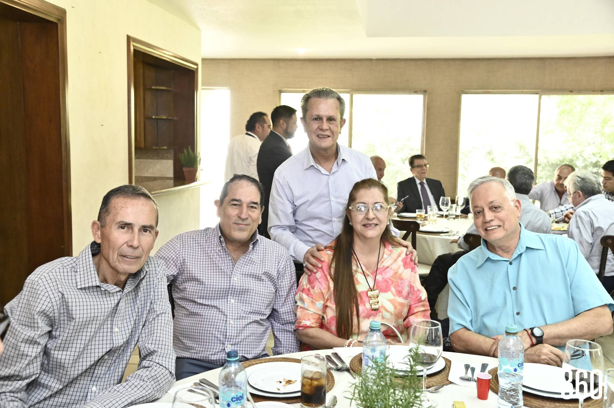 $!Ricardo Garza, Antonio Dewey, Sergio de la Garza, Maribel de León y Salvador Valdés.