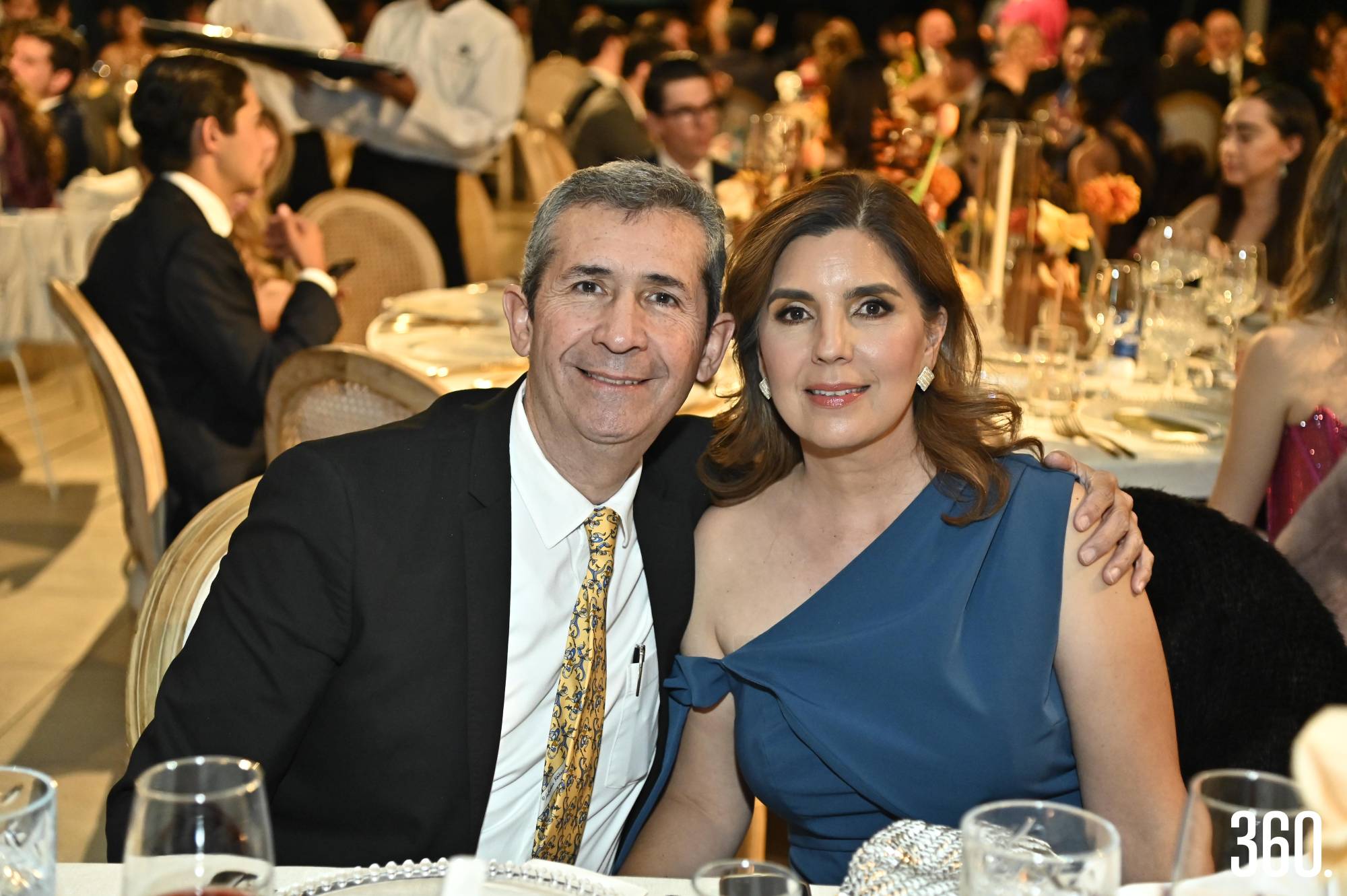 $!Alberto de la Peña y Adriana Vargas.