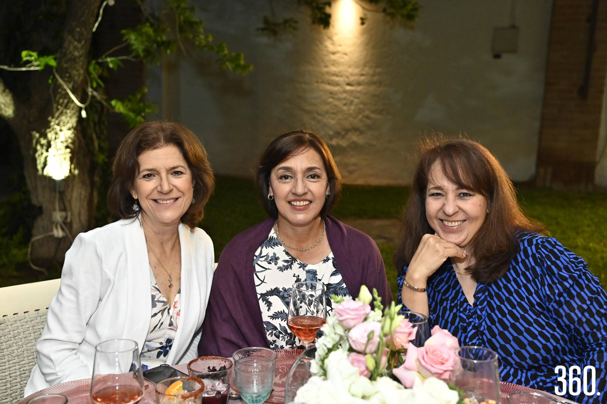 $!Graciela Santos, María Elena De Valle y Adriana Posadas.
