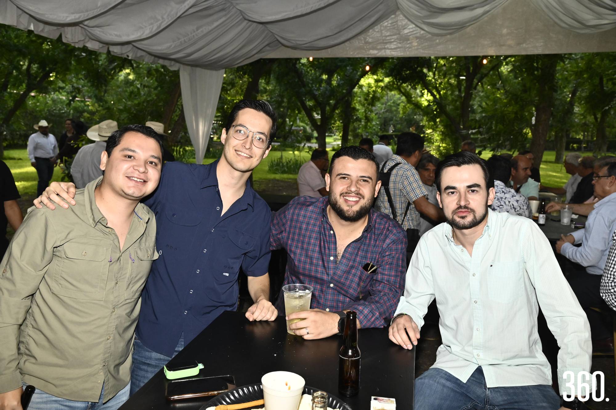 $!Ángel Lubiano, Rafael Puerta, Ricardo Pepi y Luis Miguel Villarreal.