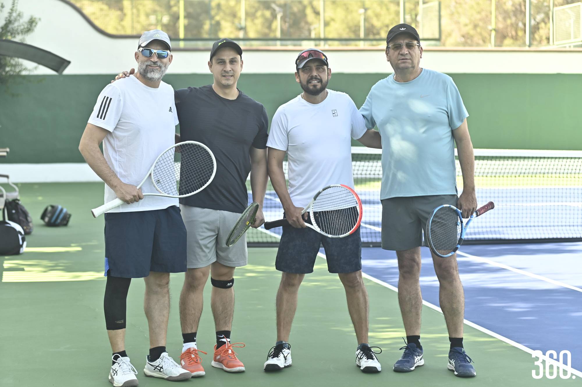 $!Roberto González, Carlos Quijano, Antonio Nerio y Luis Salas.