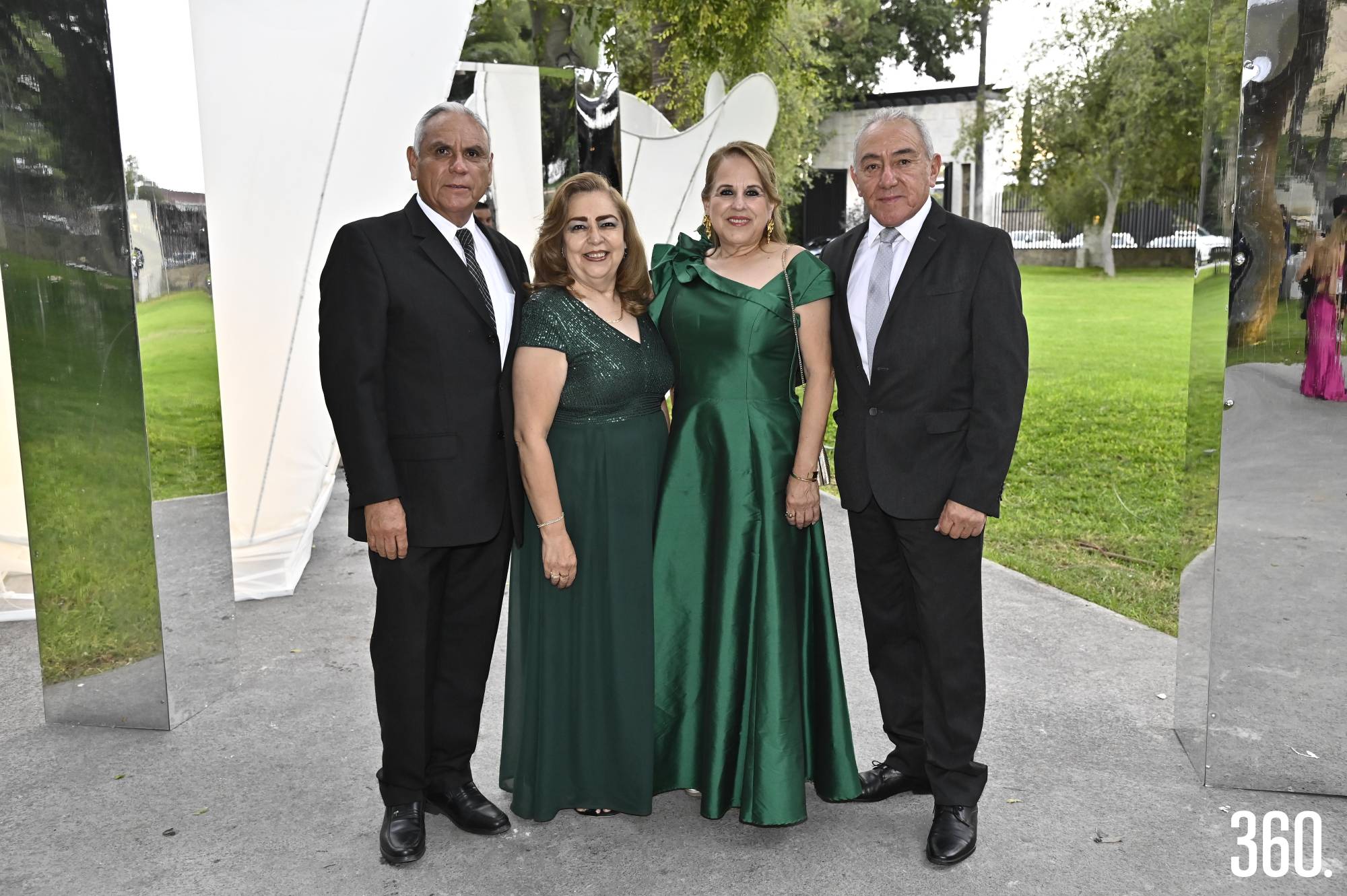 $!Marco Ramírez, Ana Luisa Valdés, Artemisa Ortegón y Javier Ramírez.