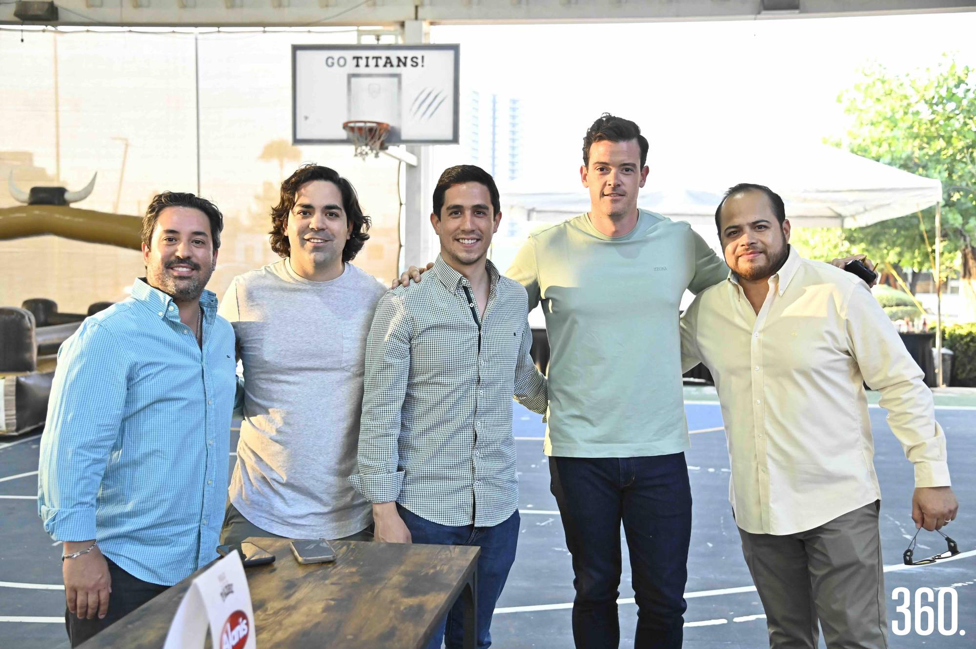 $!Fernando López, Rodrigo López, Juan Carlos Díaz, Juan García y Jesús Rodríguez.