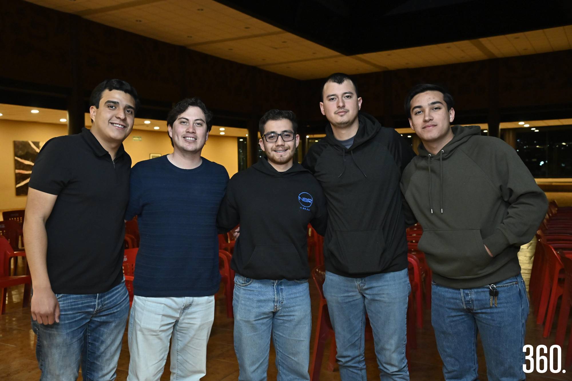 $!Rogelio Zertuche, Joel Emiliano Cortez, Braulio César Carreón, Samuel Valdés y Eduardo Coronado.