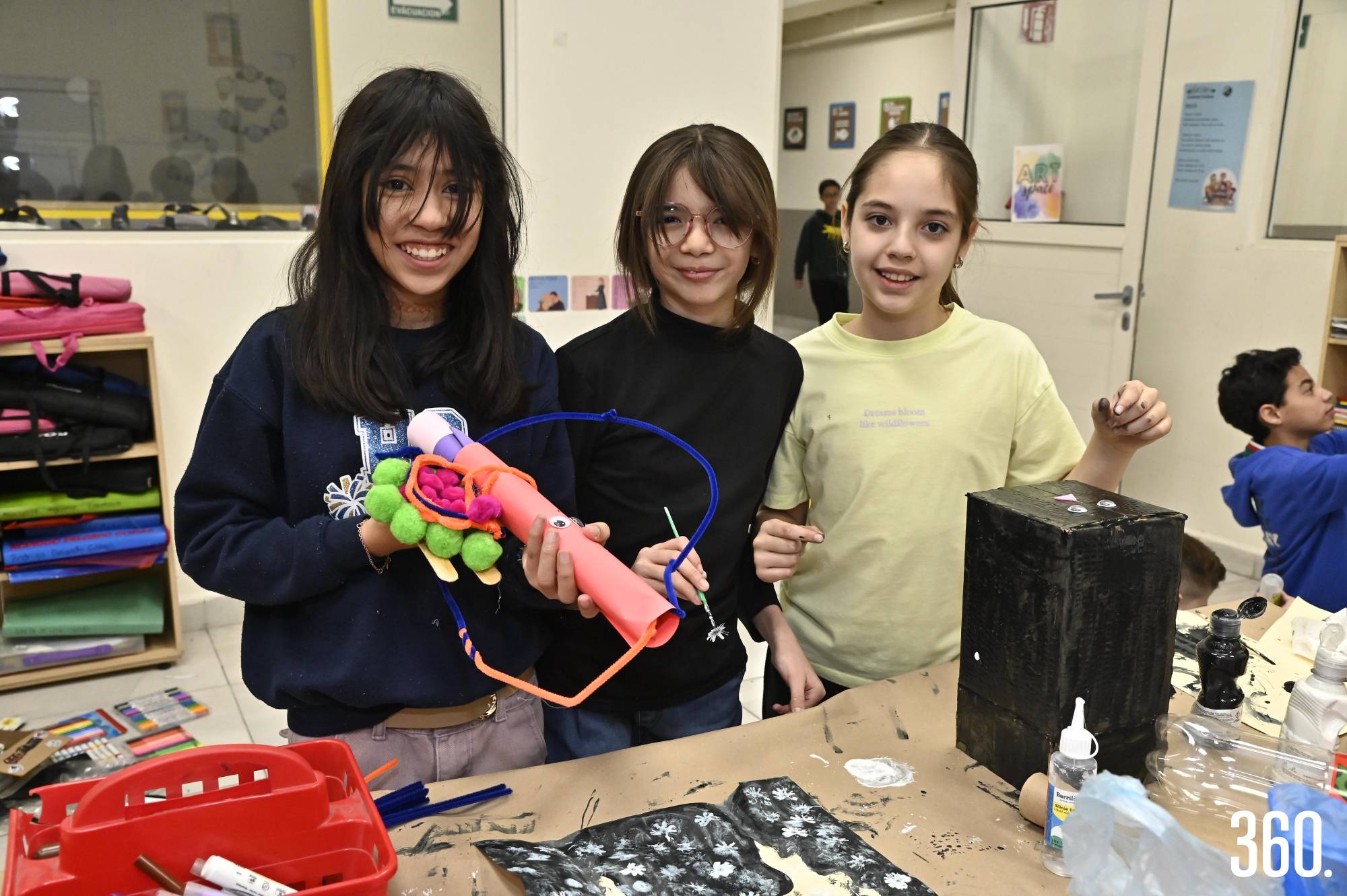 $!Andrea Melisa Alvarado, Amely Bonilla y Elena de la Peña.