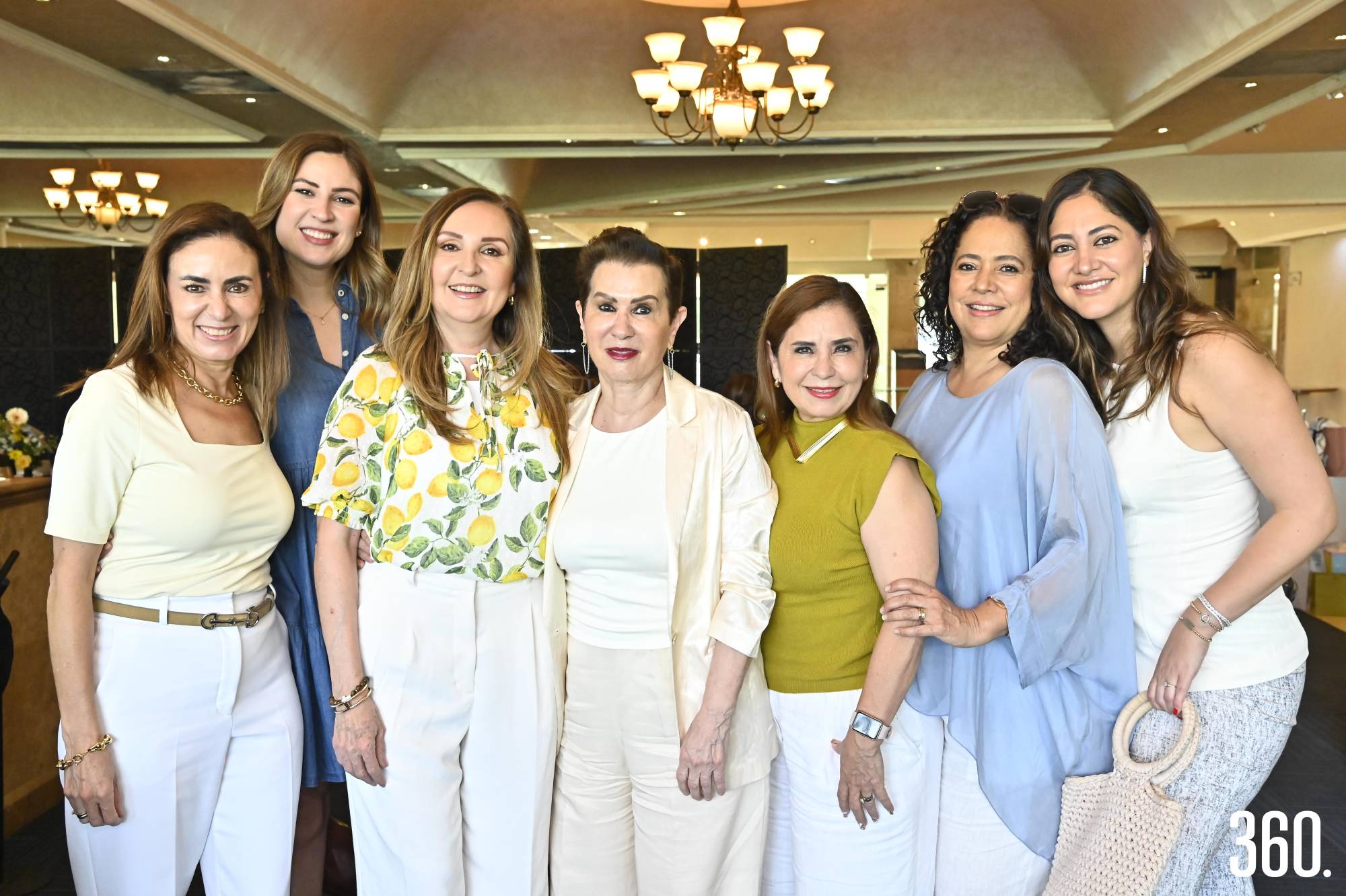 $!Georgina Padilla, Ale Izarraras, Olga Monroy, Elvia Valdés, Elvia Padilla, Rosa Claudia Siller y Rosa Claudia Rodríguez.