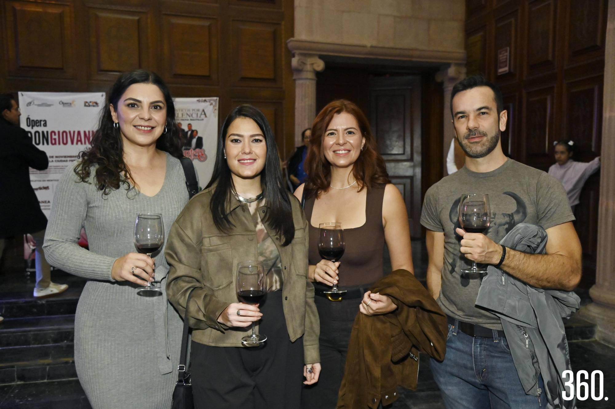 $!Marcela Fernández, Fabiola Méndez, Lulú Tovar y Arturo García.