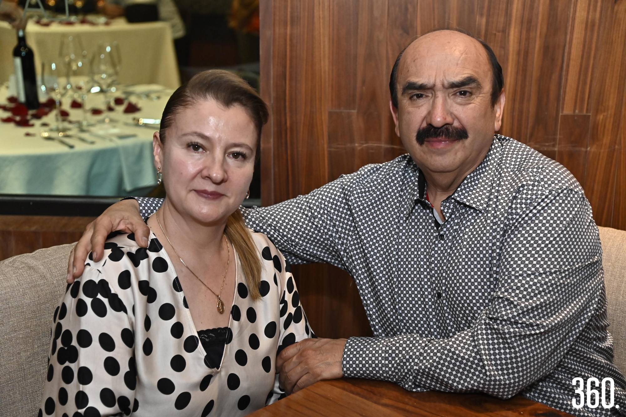 $!Lupita Tamez y Luis Carlos Sánchez.