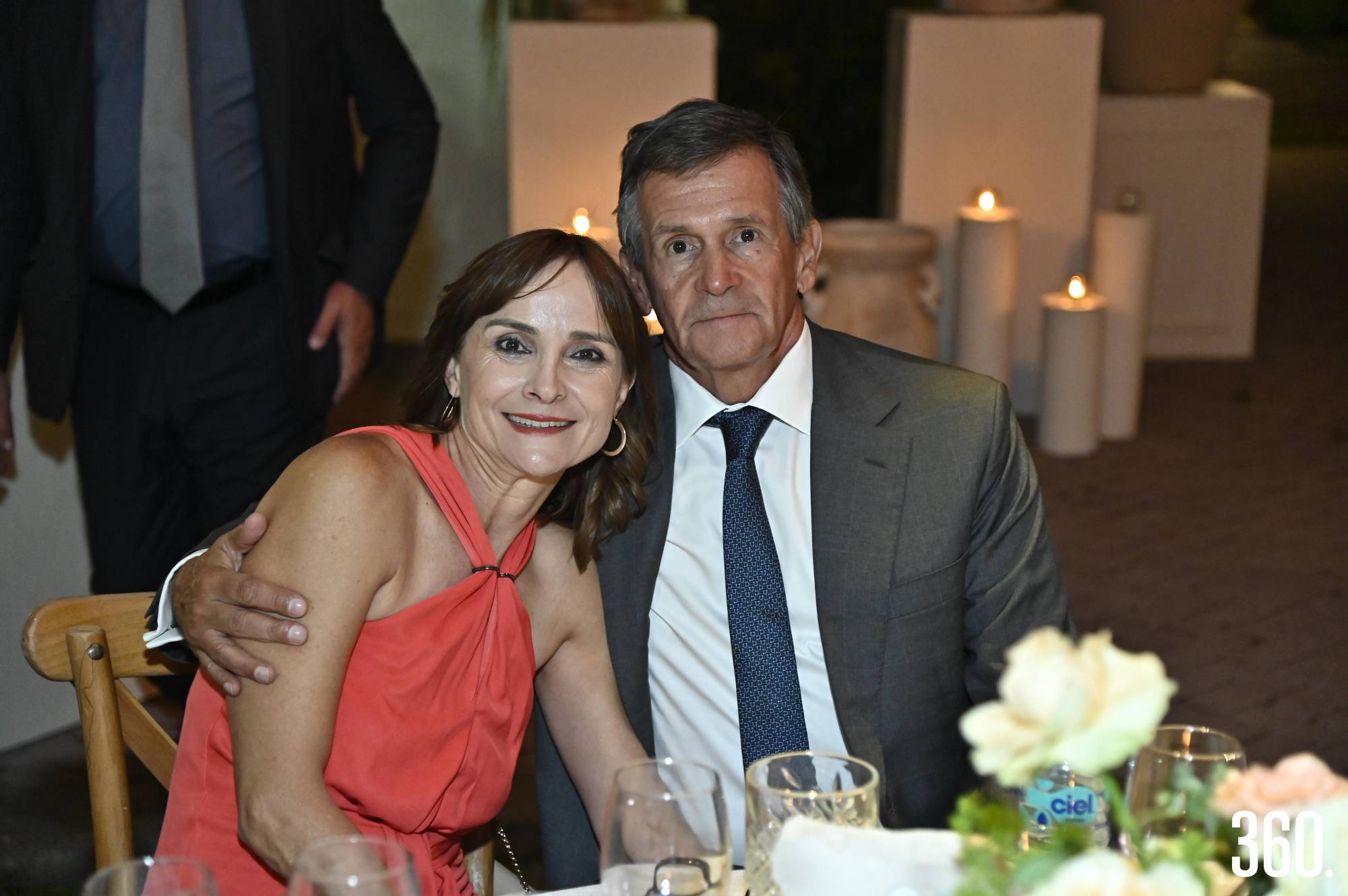 $!María Hortensia Lomelí y Manuel González.