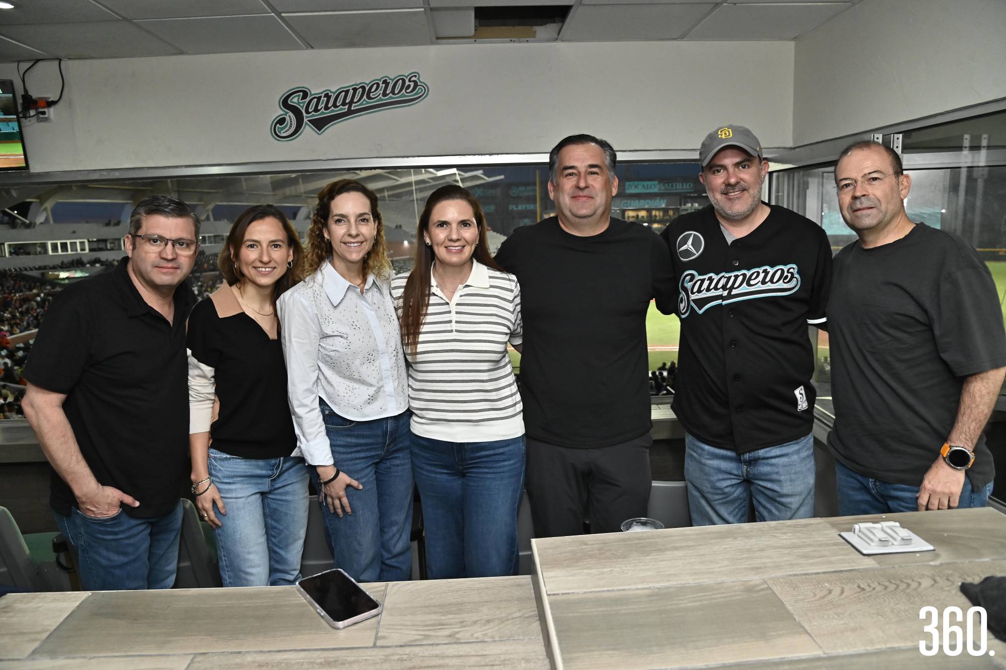 $!Enrique Rangel, Maru Martínez, Lorena Guajardo, Michel Valenzuela, Rodolfo Garza, Rogelio Nieto y Virgilio Verduzco.