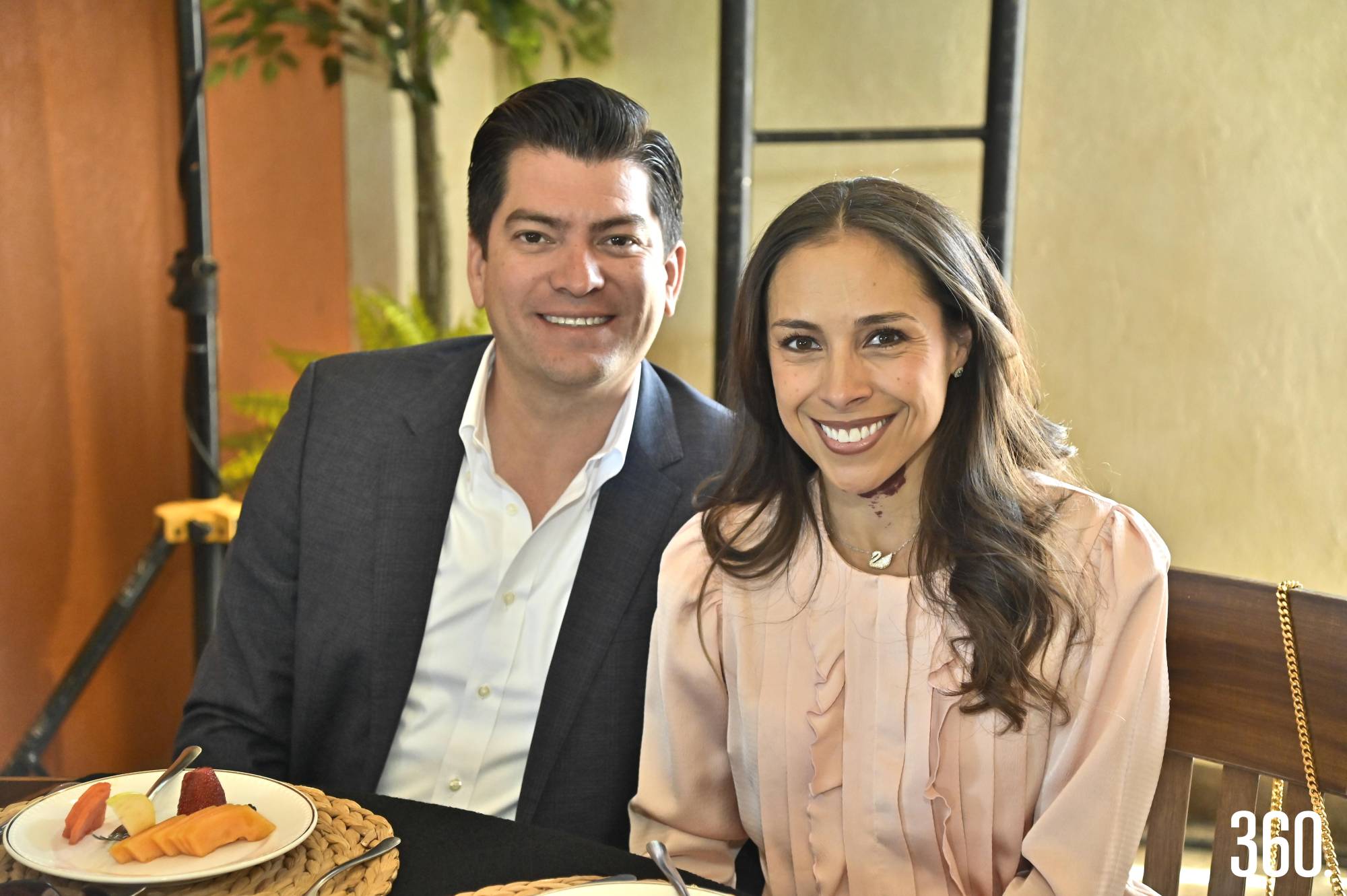$!Néstor Garzavara y Marielena Molina.