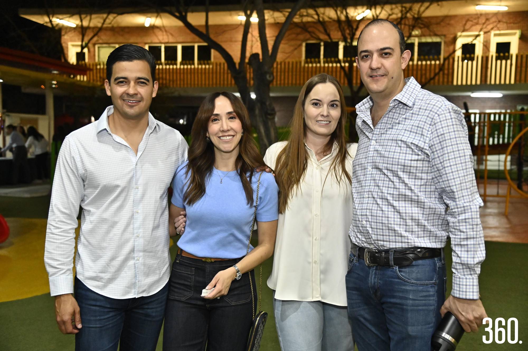 $!Eder López, Miriam Cárdenas, Natalia Morales y Memo Blanco.