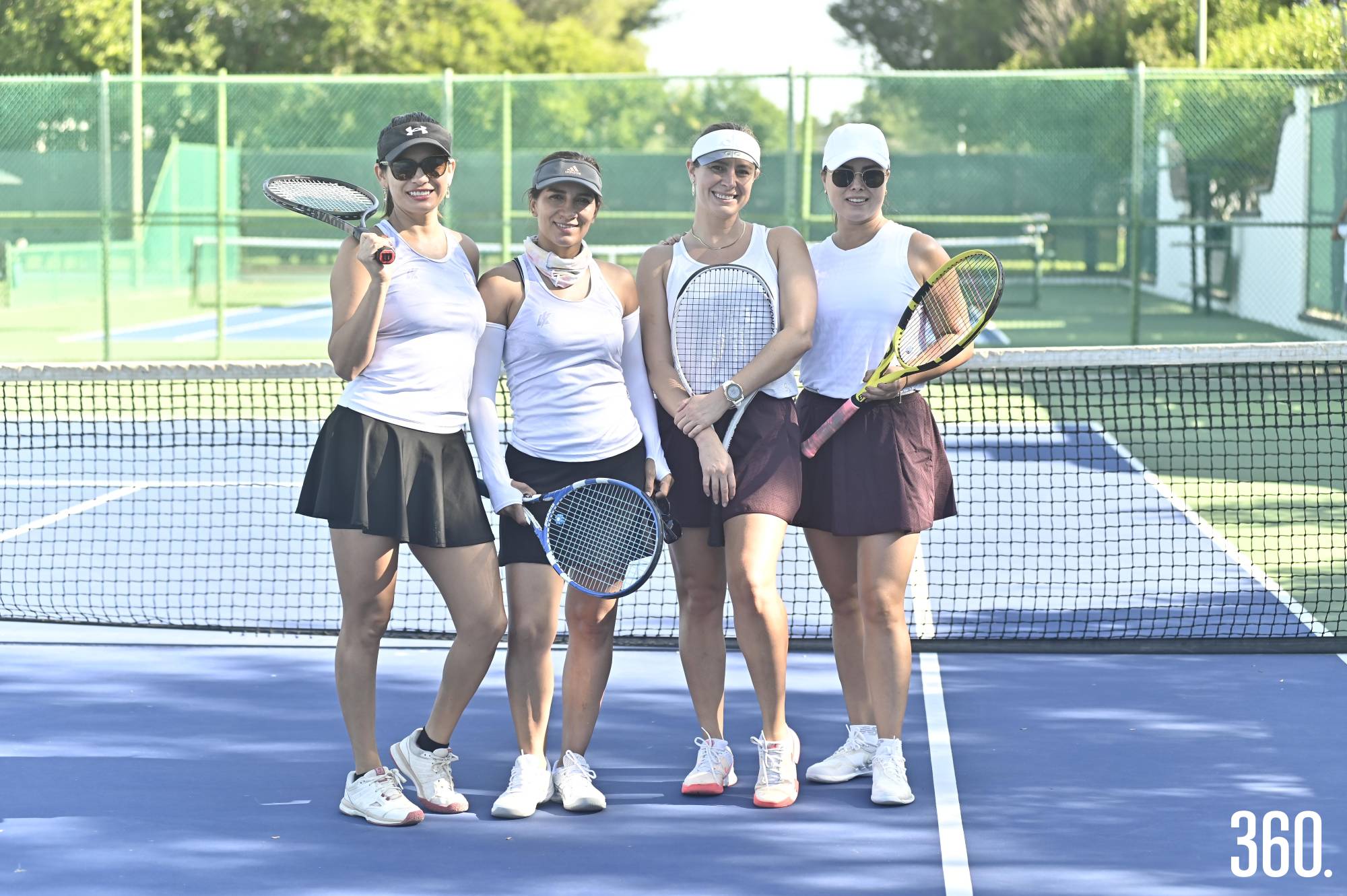 $!Julia Medrano, Martha Quest, Marcela Dávila y Leslie Dewey.