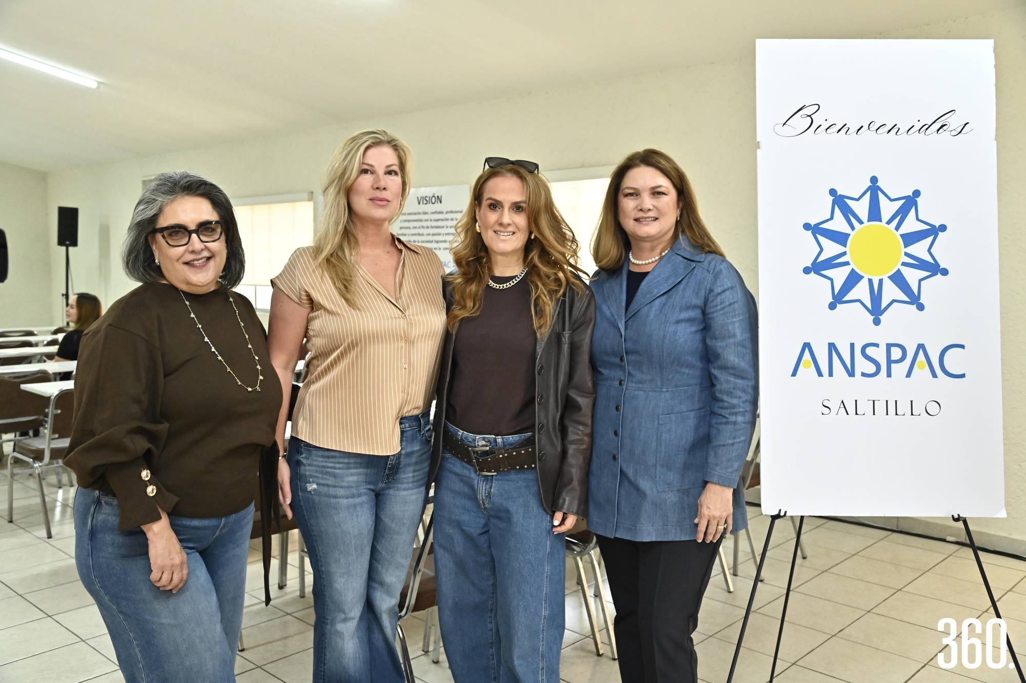$!Diana Castilla, Elyn Gustafson, Dolores Cárdenas y Diana G. de Ramón.