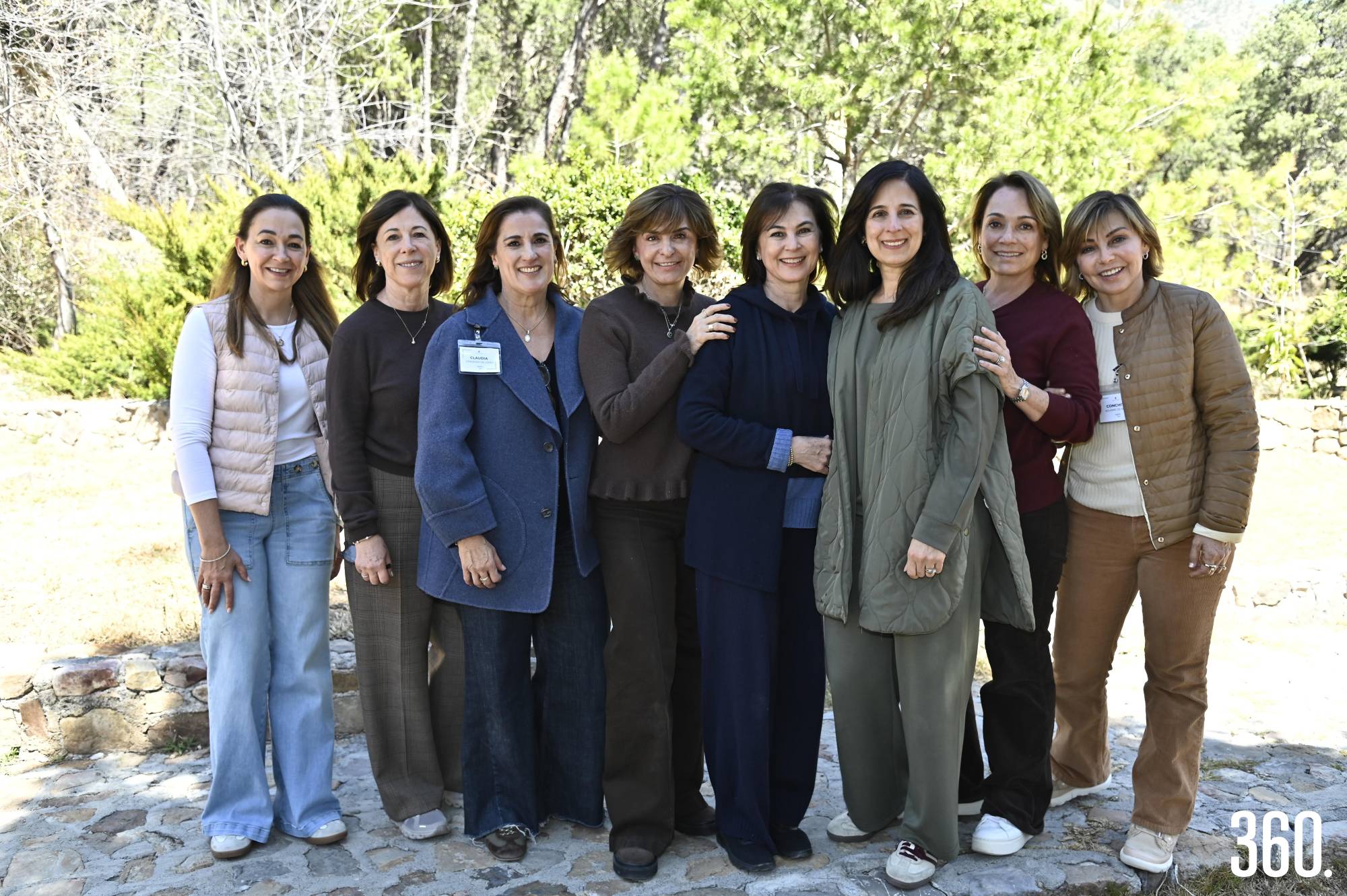 $!Cristina López, Bonny Guajardo, Claudia Cárdenas, Malena González, Maru y Beatriz Garza, Chachis Ramón y Conchita Aguirre.
