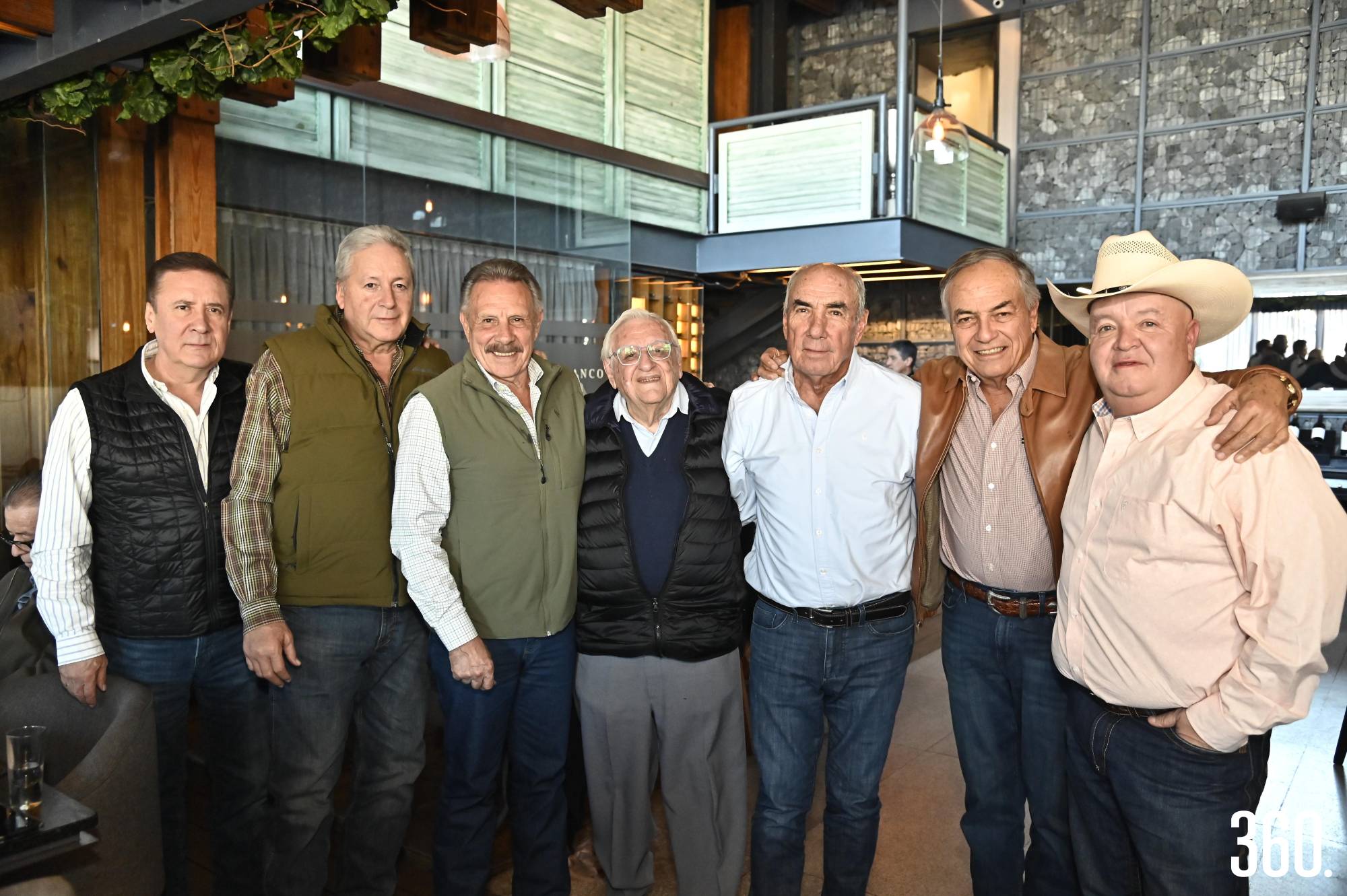 $!Eduardo Terrazas, José María Fraustro, Héctor de la Fuente Rodríguez, Armando Fuentes Aguirre, Kiko Cepeda, Abraham Cepeda y Jacobo Dávila.