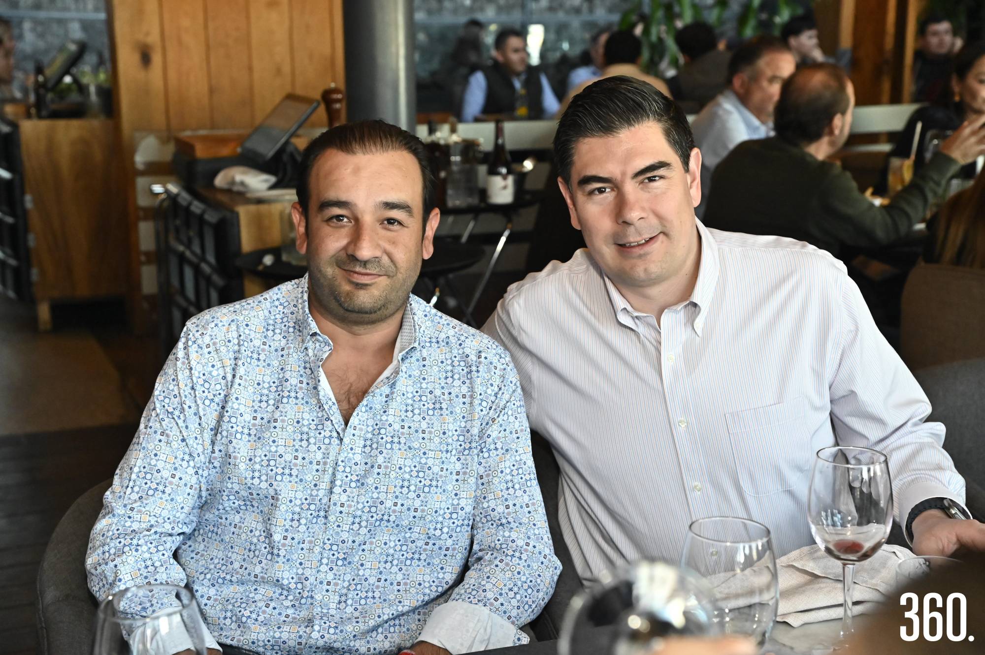 $!José María Fraustro y Alejandro Bueno.