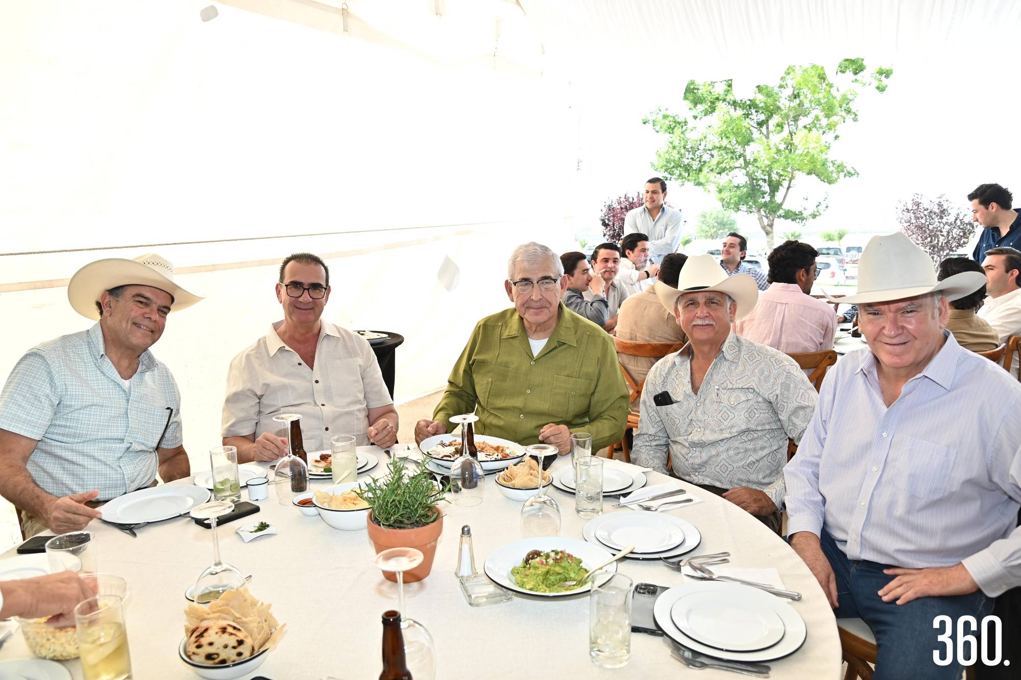 $!Eduardo Guerra, Luis Manuel Aguirre, Eduardo Garza, Jonny Rivas y Juan Villarreal.