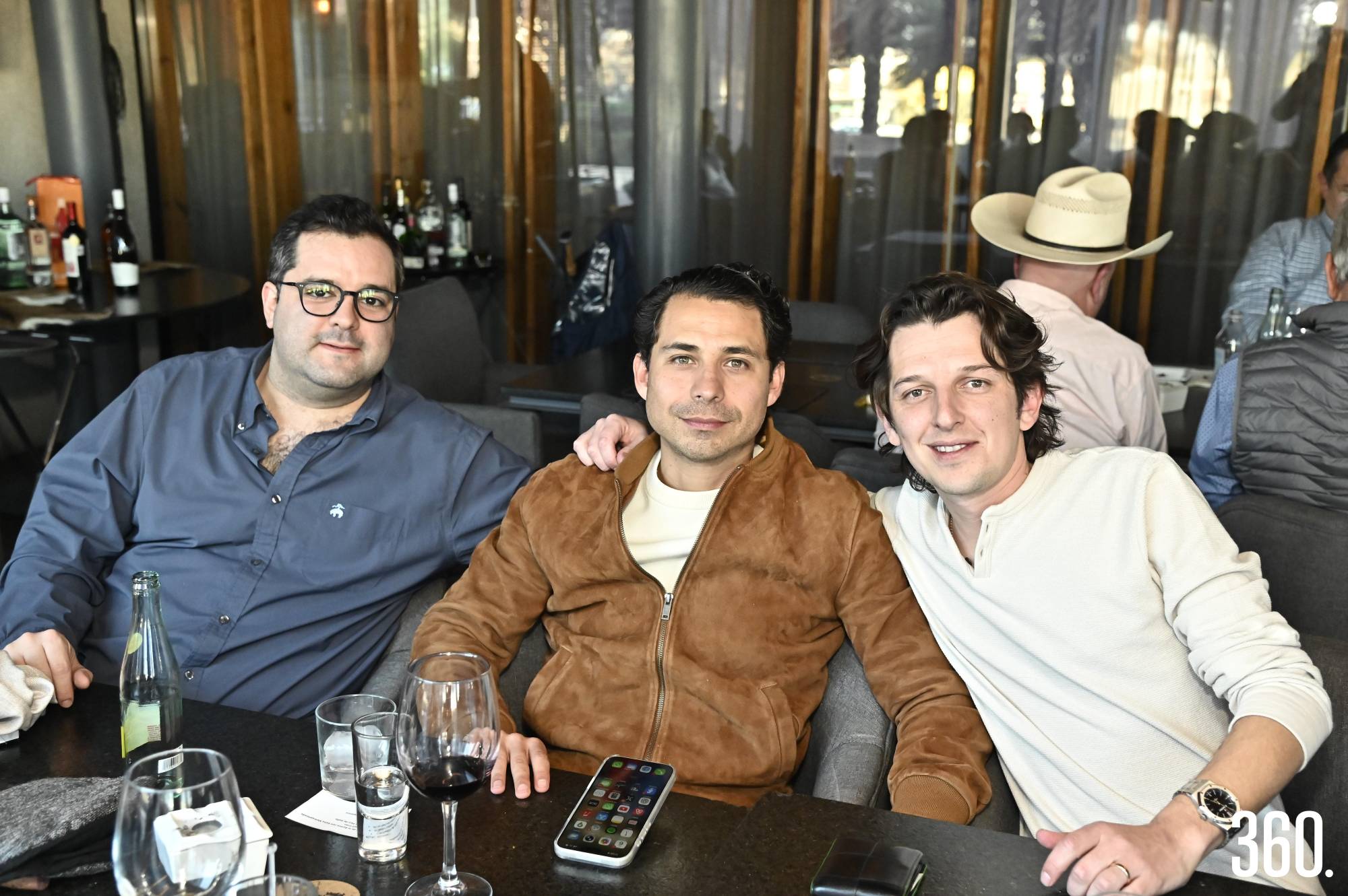 $!Jorge del Bosque, Diego Garza y Pepe Rodríguez.