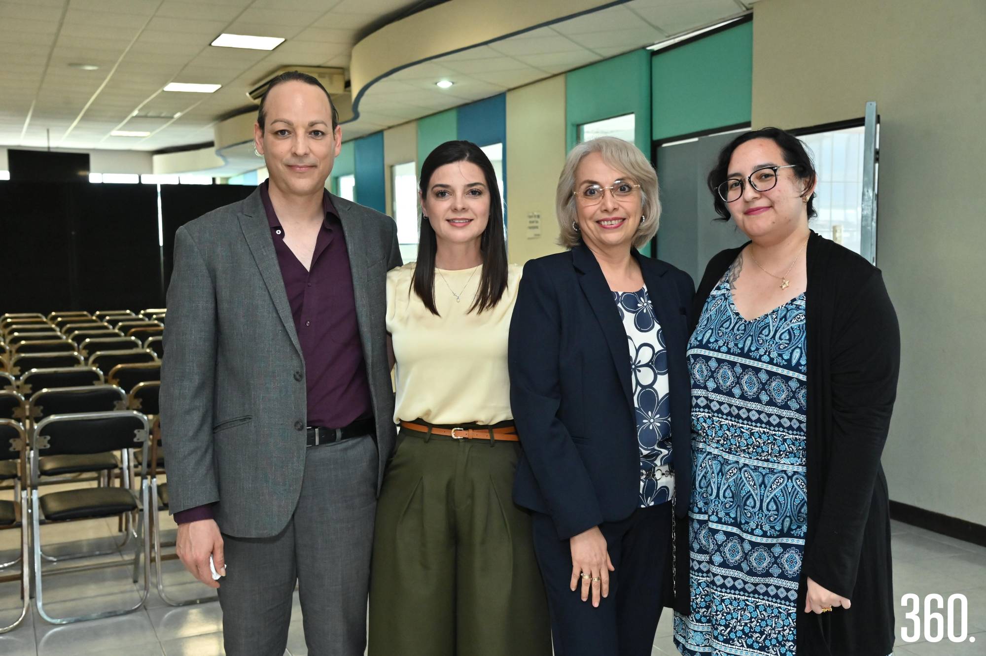 $!Héctor Poblette, Lorena Valdés, Betty Garibay y Estefany Zapian.