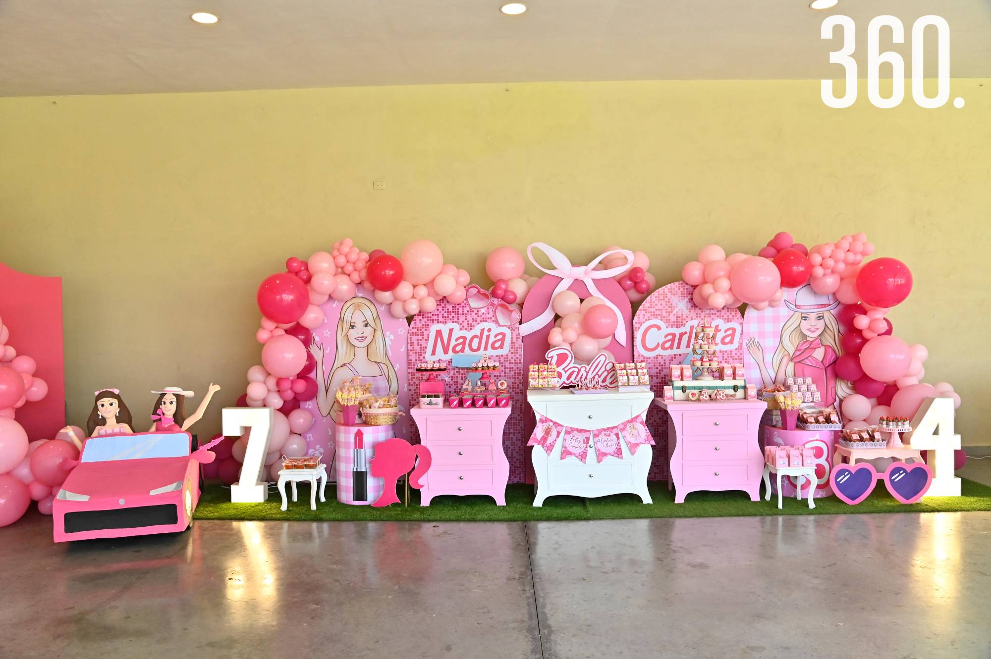 $!FIESTA DE BARBIE PARA CARLOTA Y NADIA DE LAS FUENTES