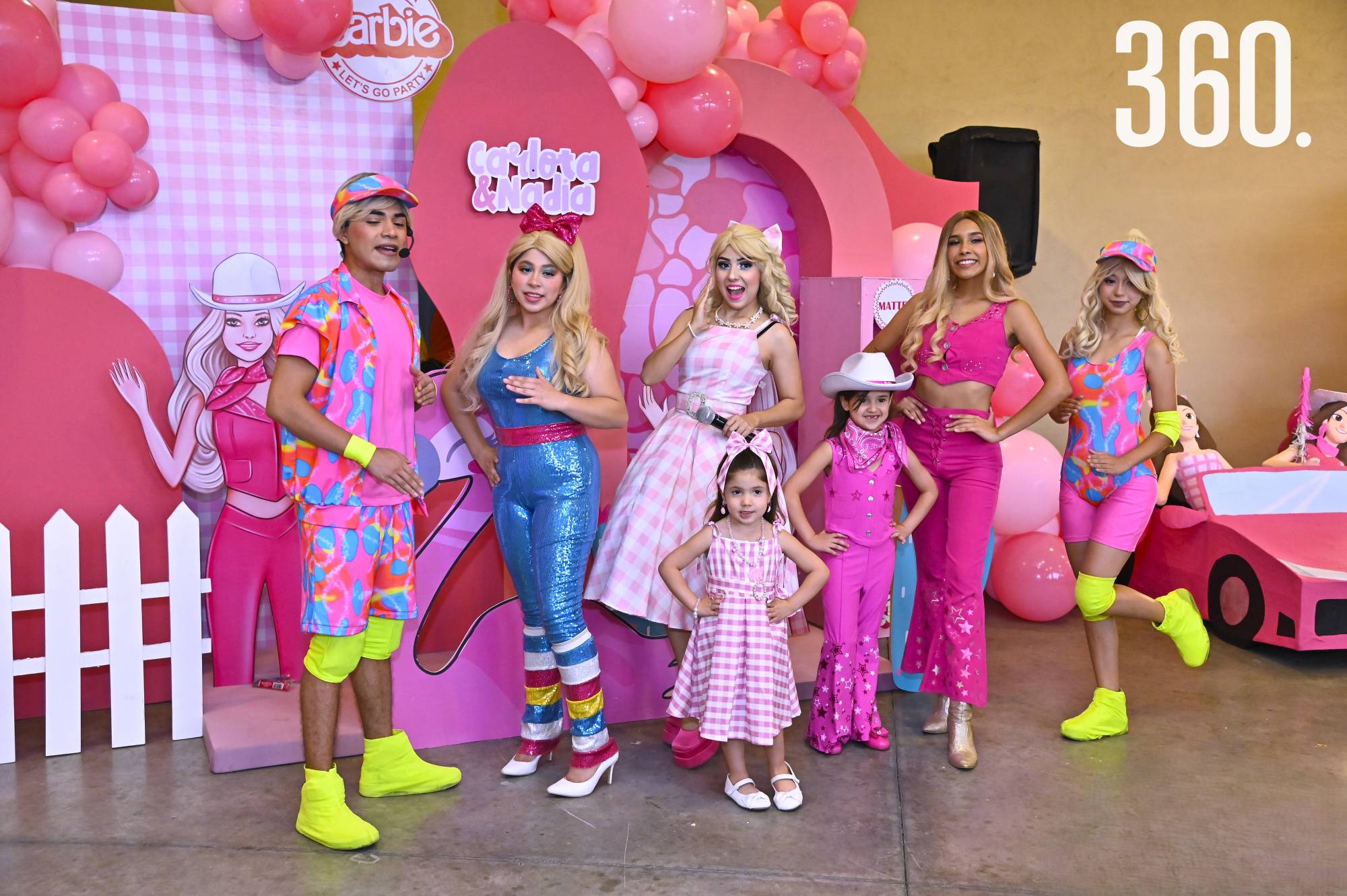 $!FIESTA DE BARBIE PARA CARLOTA Y NADIA DE LAS FUENTES