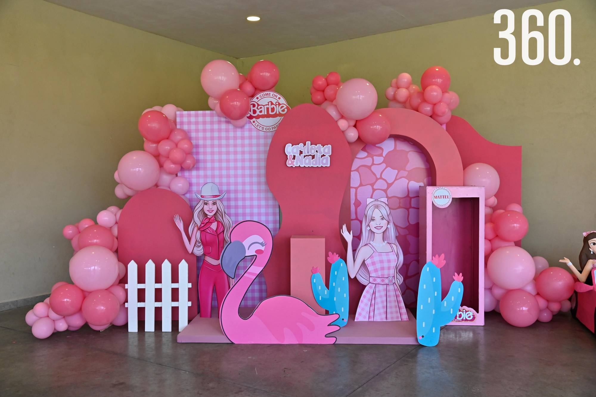 $!FIESTA DE BARBIE PARA CARLOTA Y NADIA DE LAS FUENTES