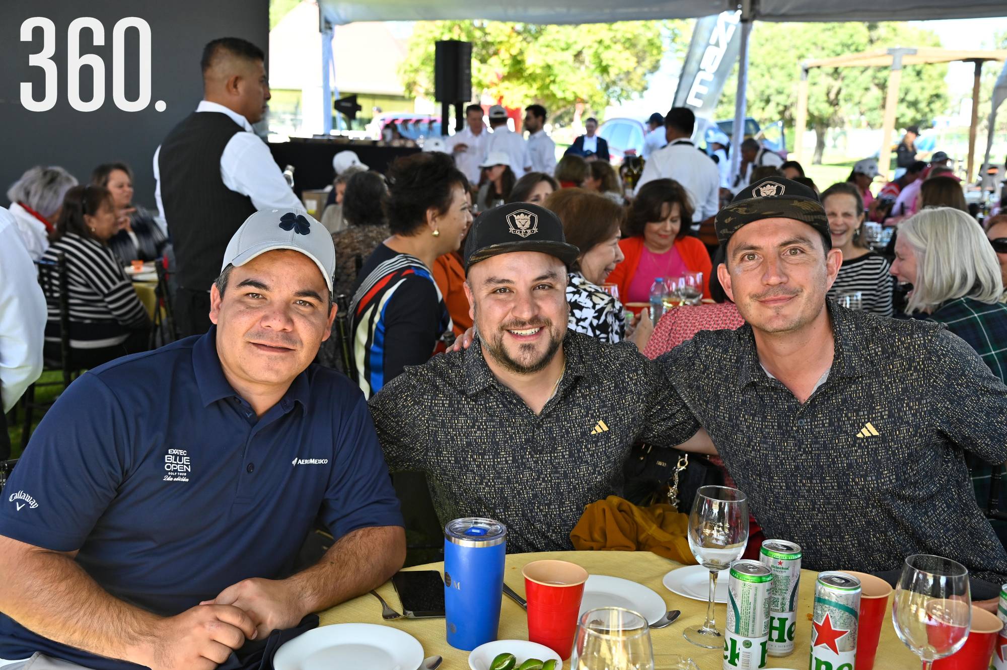 $!Ramiro Rivera, Alonso García y Ángel Prado.