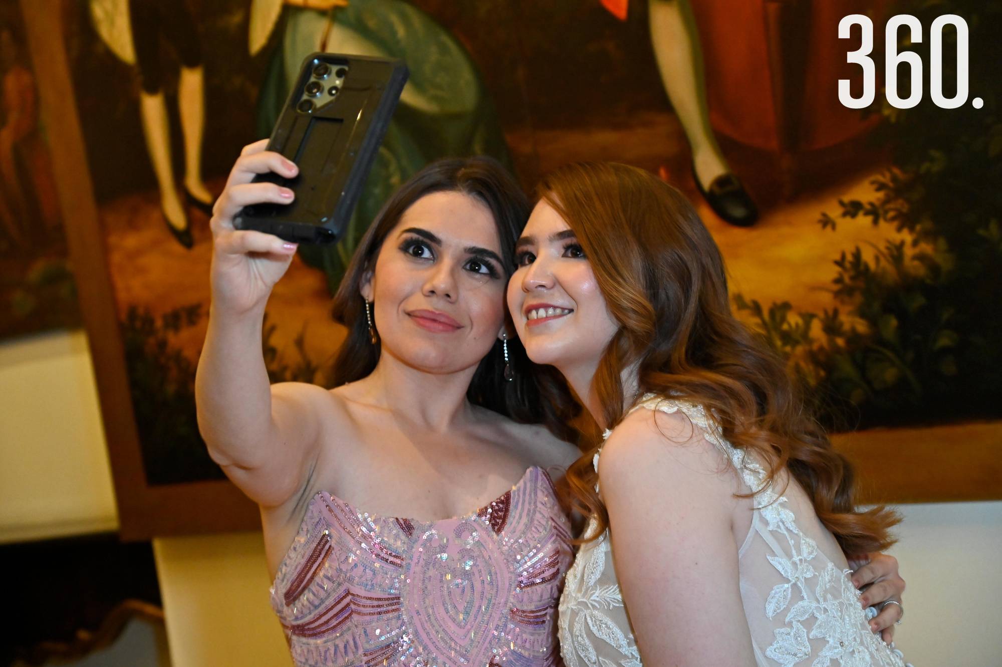 $!Nora González y Fernanda Castillo.