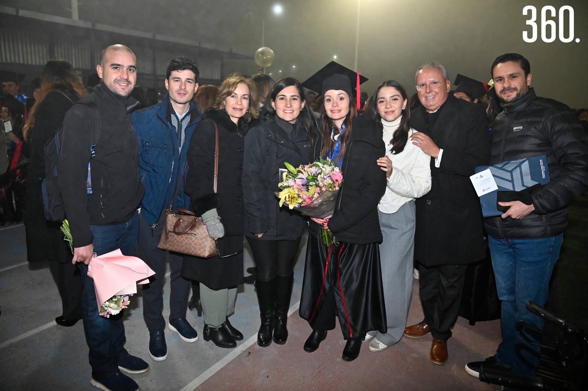 $!Marycarmen Lozano acompañada de su familia.