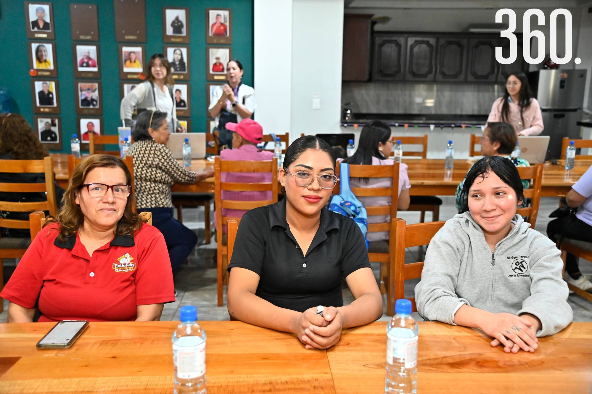$!María Trinidad Pérez, Wendy Vásquez y Melissa Ortiz.