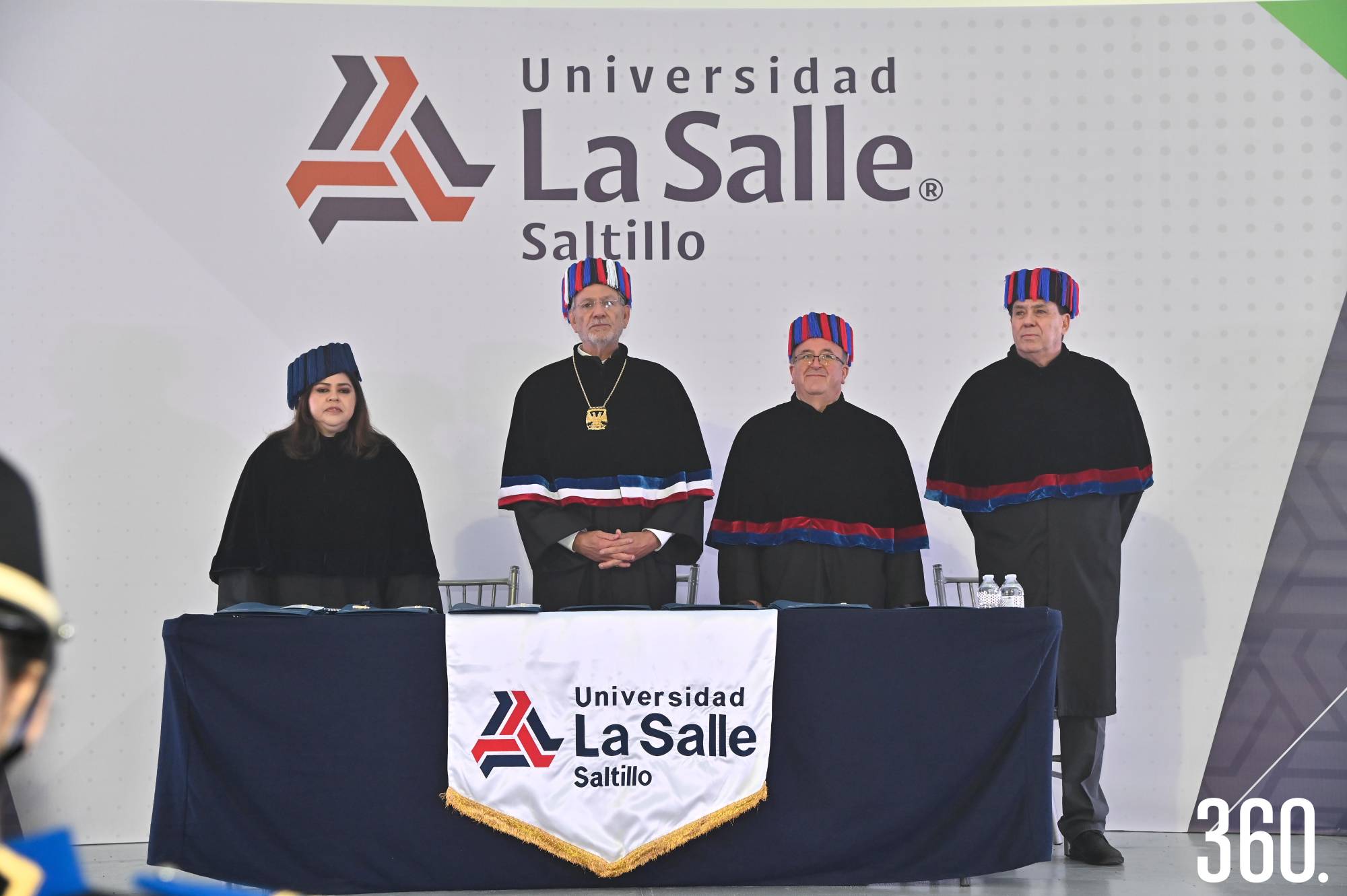 $!Montserrat Cerón, Hno. José Ramón Cubillas, Hno. Luis Arturo Dávila y Javier Dávila.