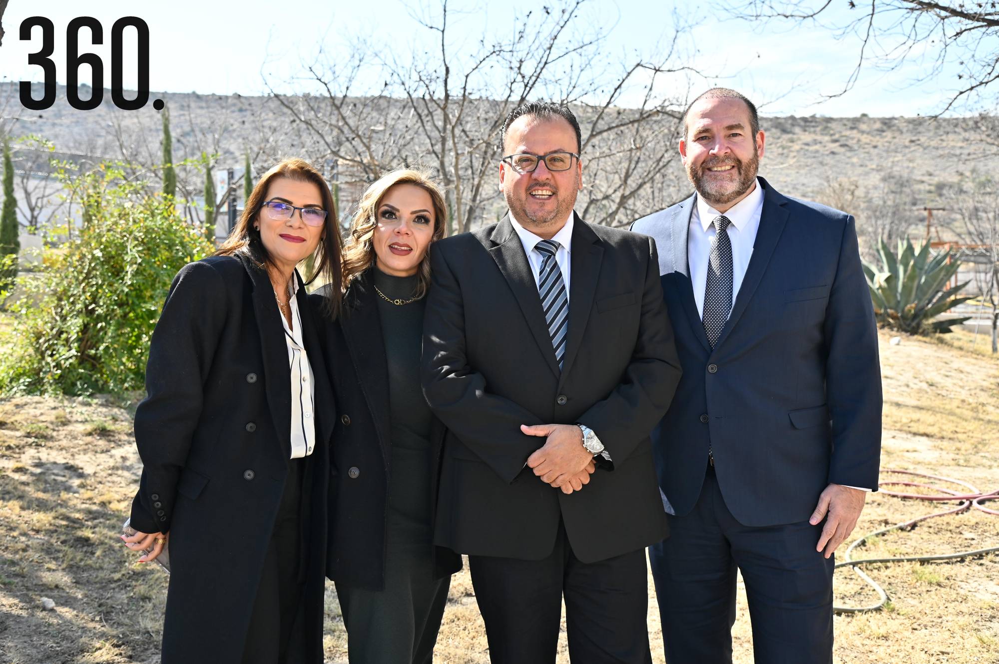 $!Alicia Bruno, Lourdes Cobo, Augusto Sandino y Xavier Galindo.