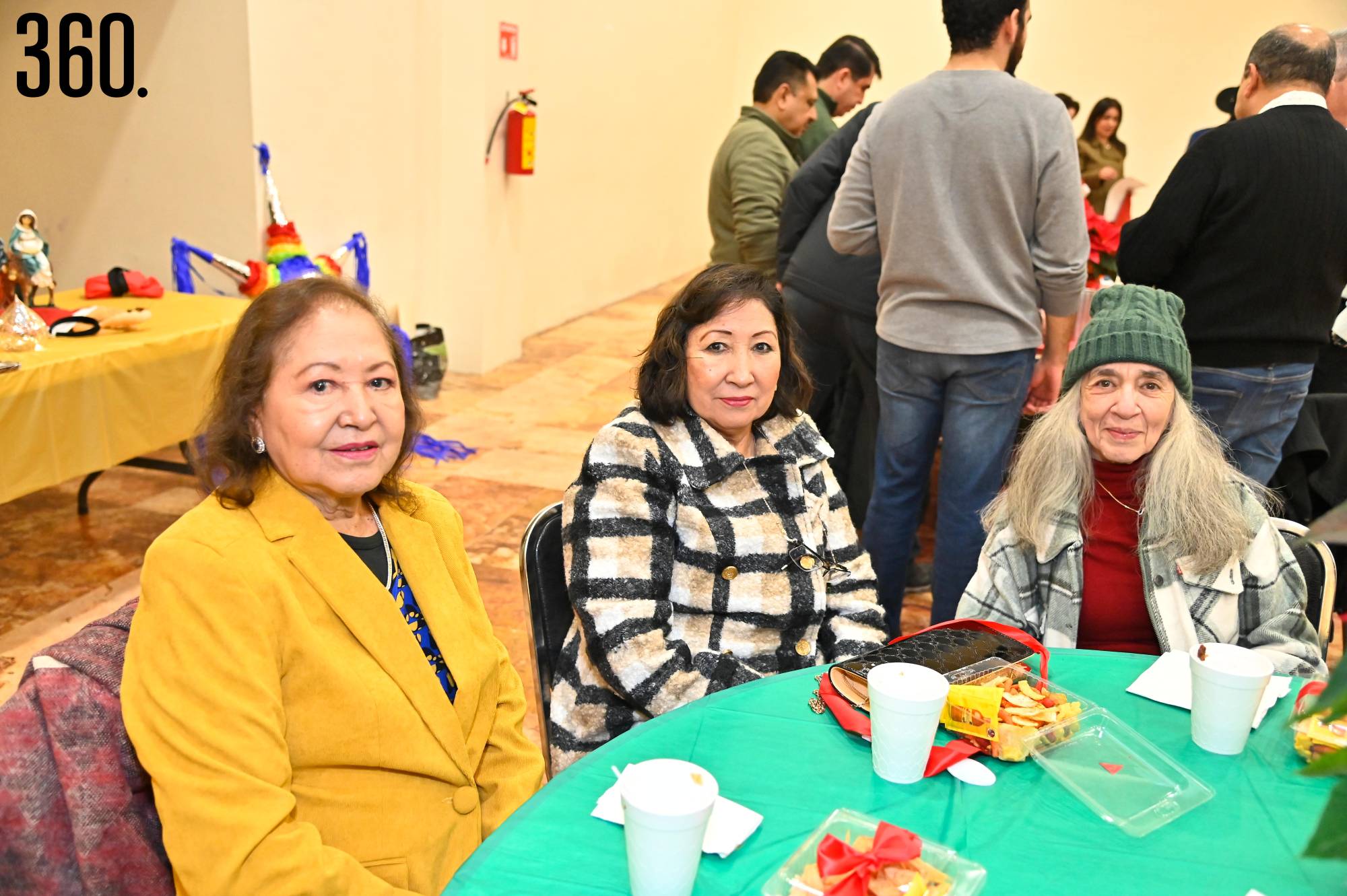 $!Guadalupe y Ana María Nieto con Bárbara Ibarra.