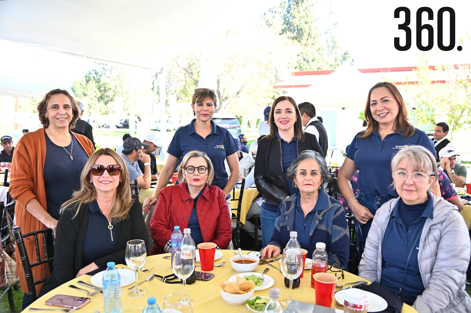 $!Carmen de Medina, Edna Figueroa, Carolina Santana, Gabriela González, Aracely Peñaloza, Blanca Martínez, Carmen Rosales y Diana Recio.
