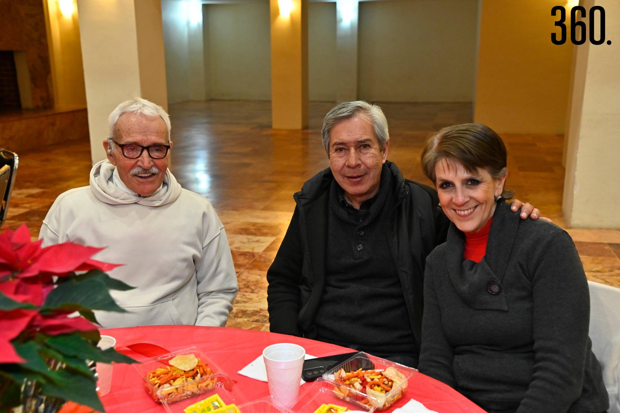 $!Felipe de la Cerda, Jorge Reynaga y Adriana de Reynaga.