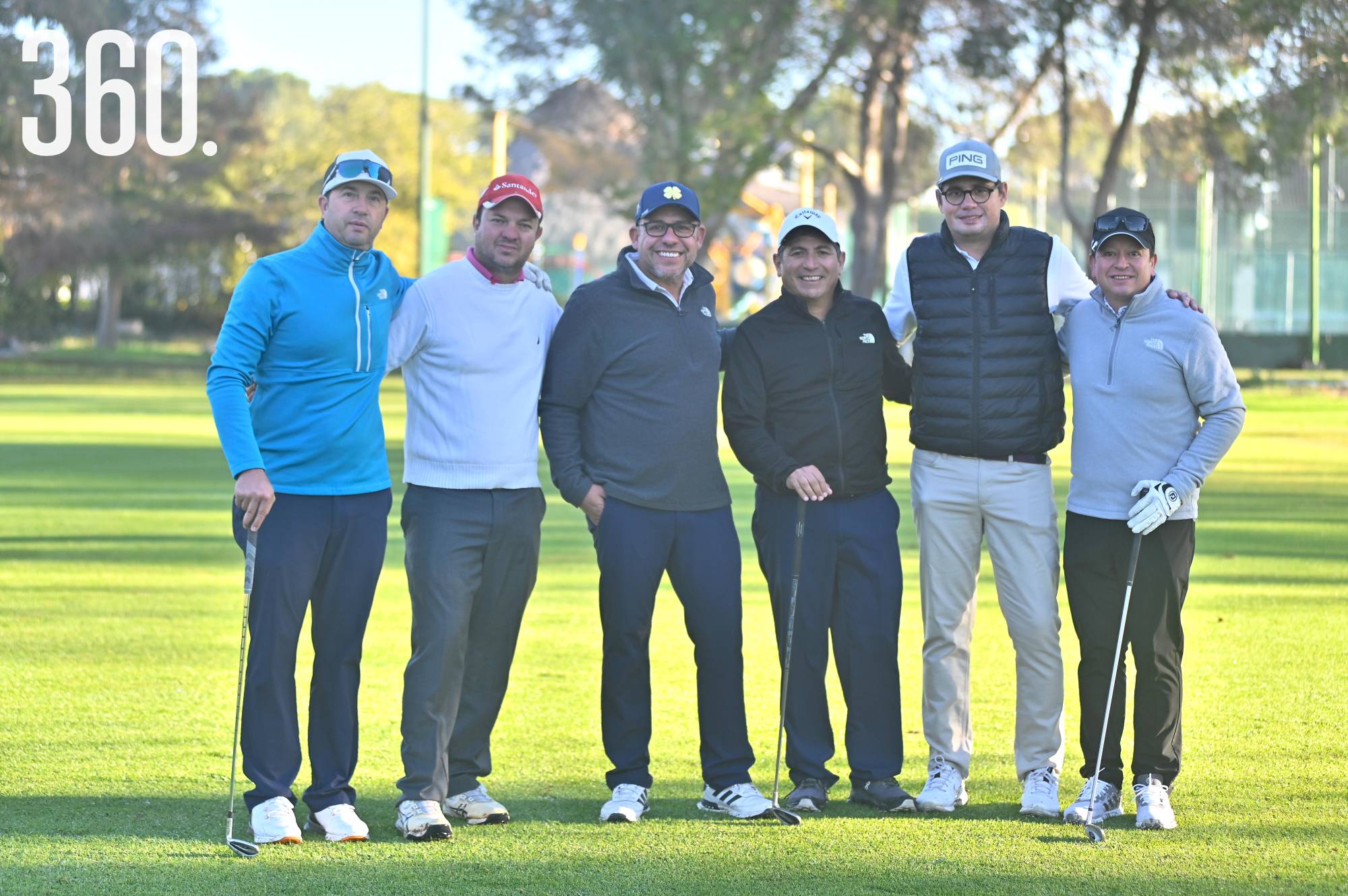 $!Francisco González, Rodrigo Guajardo, Octavio, Edmundo y José Almanza, y Alejandro Castilla.