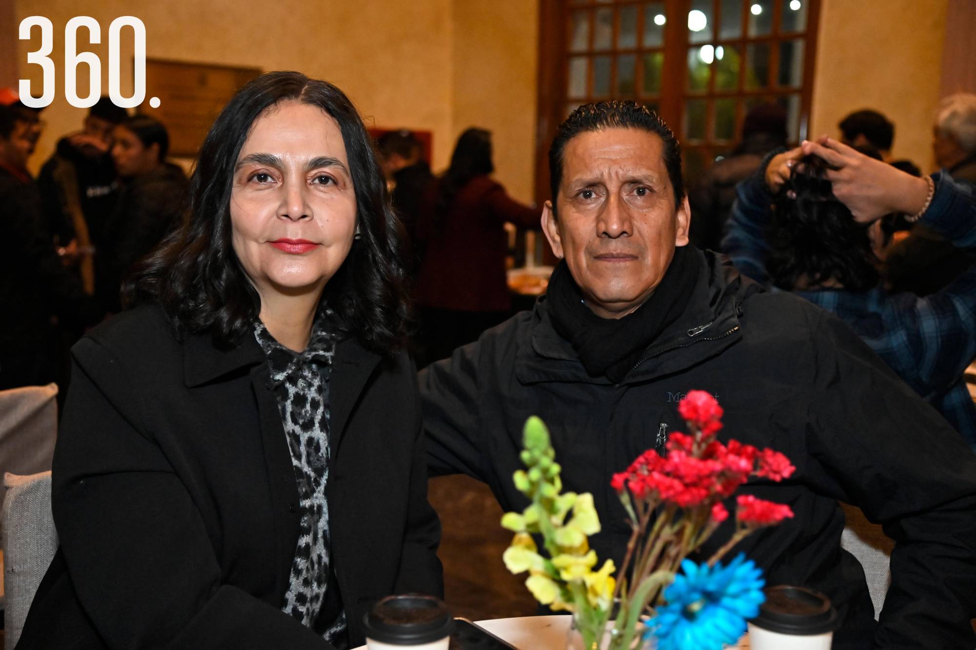 $!Verónica Vásquez y Enrique López.