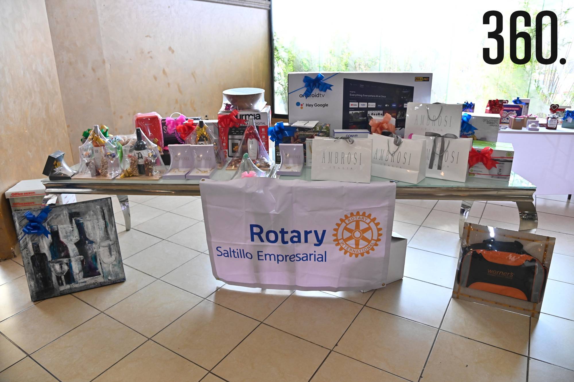 $!CLUB ROTARIO SALTILLO EMPRESARIAL ORGANIZA BINGO A BENEFICIO