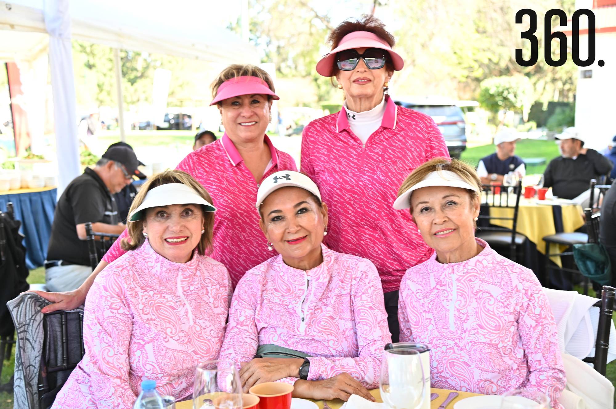 $!Yolanda Galicia, Rosy Santoscoy, Lupita de los Santos, Diana Ochoa y Martha Sonia de Vásquez.
