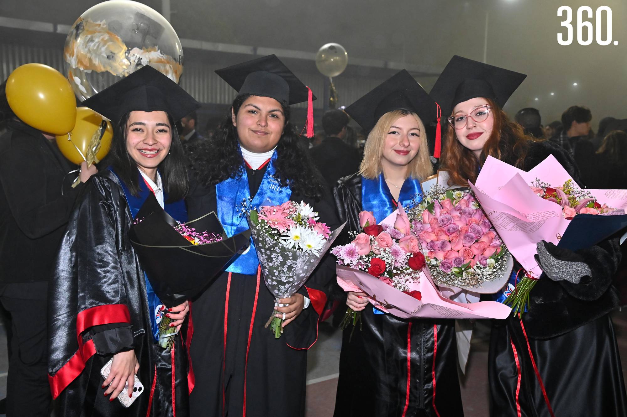 $!Fernanda Rodríguez, Melisa Hernández, Ariane González y Michel Silva.