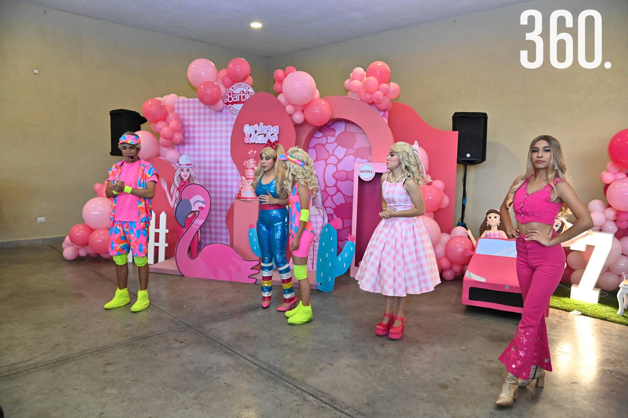 $!FIESTA DE BARBIE PARA CARLOTA Y NADIA DE LAS FUENTES