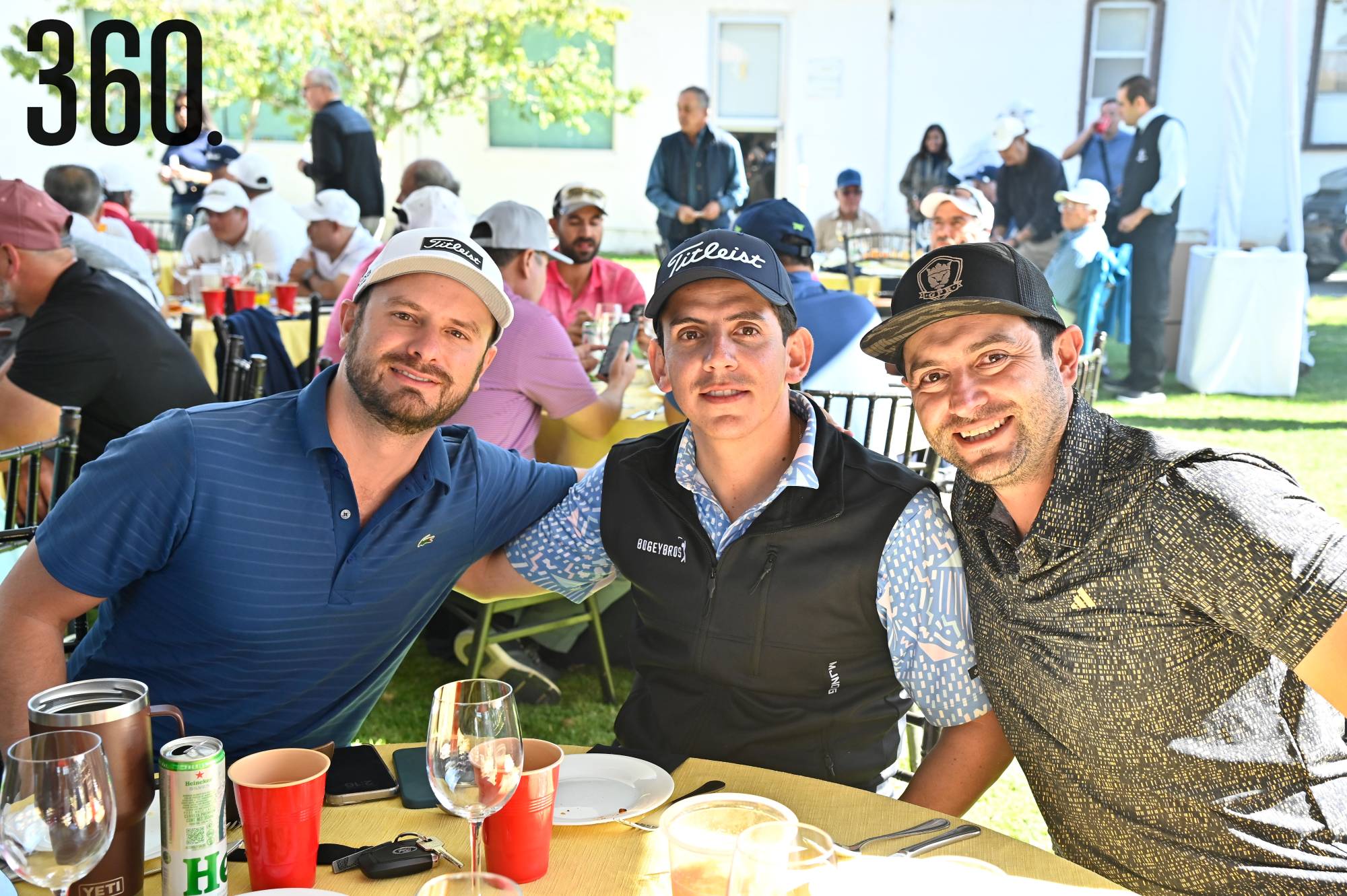 $!Jaime de la Garza, Alfonso Almaraz y Javier de las Fuentes.